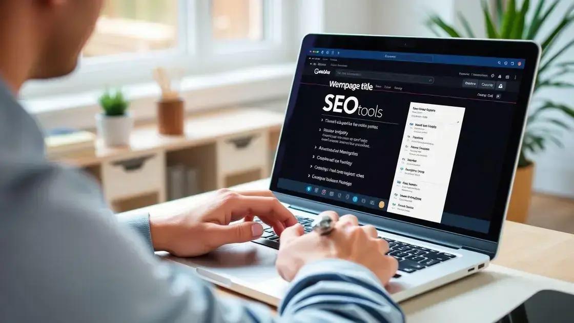 Como Otimizar o Título da Página Para Melhorar o Ranqueamento
