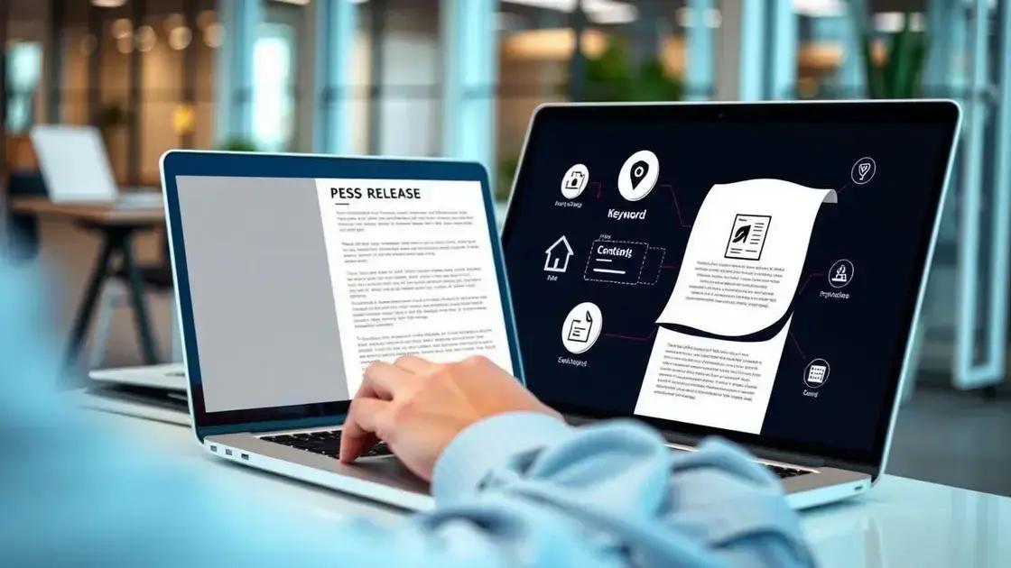 Como preparar um press release otimizado para busca