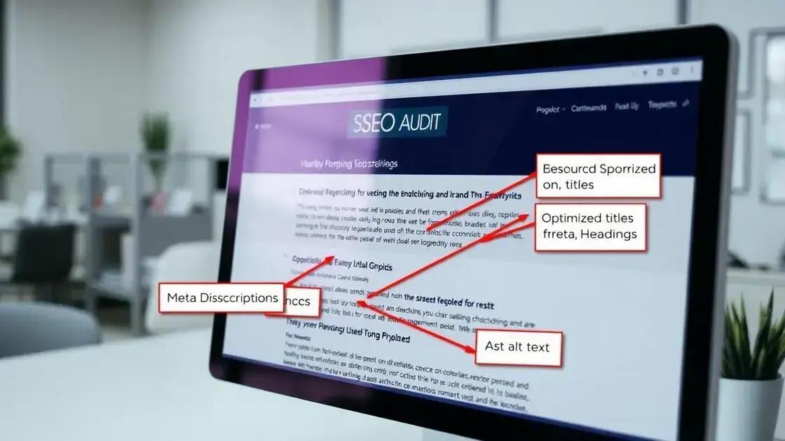 entenda a importância do SEO on-page