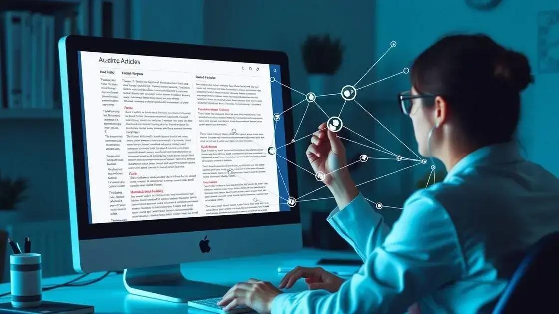 Importância dos backlinks na indexação acadêmica