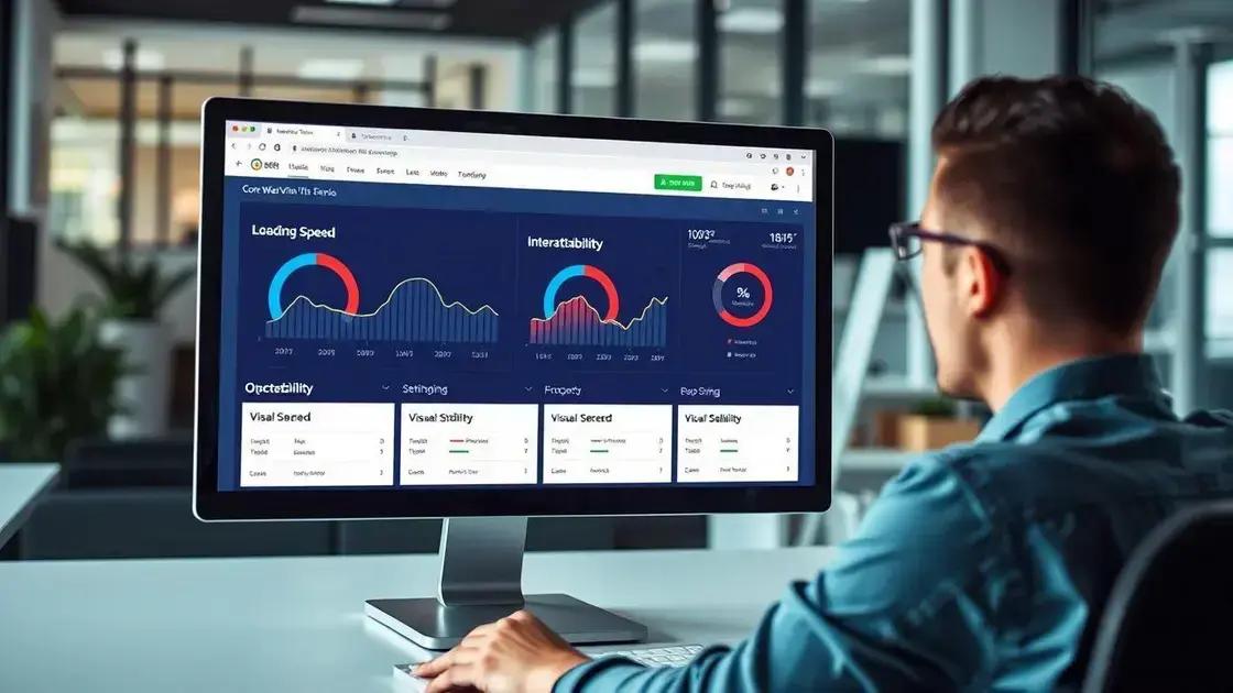 O papel dos Core Web Vitals no desempenho