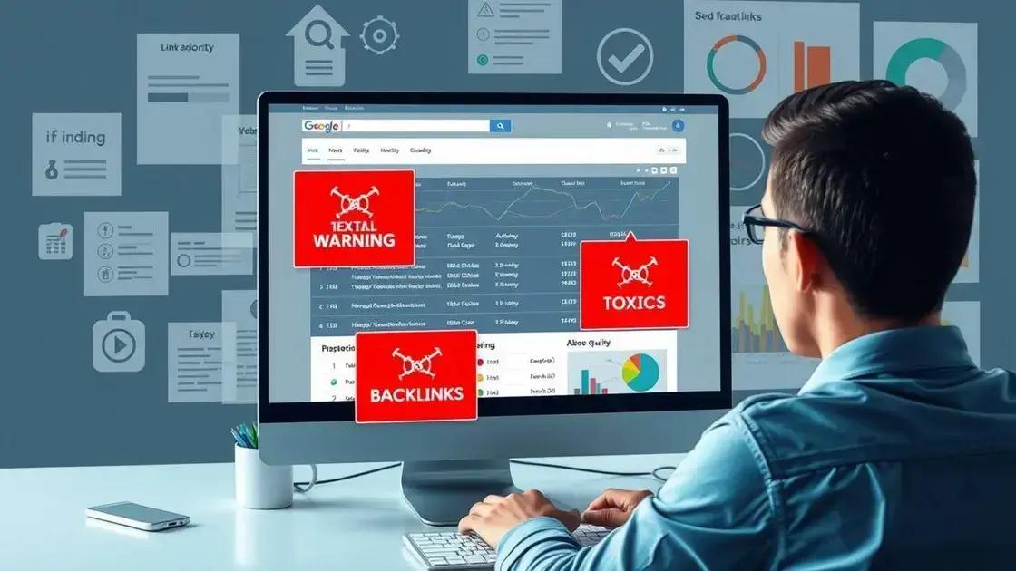 o que são backlinks tóxicos e como identificá-los