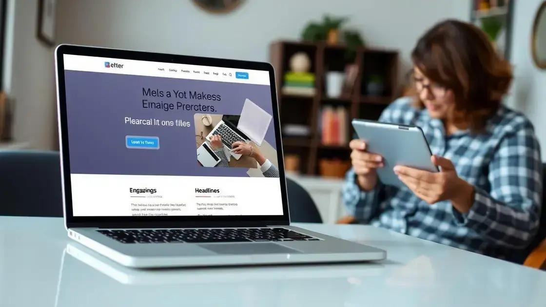 otimização de landing pages para aumentar conversões