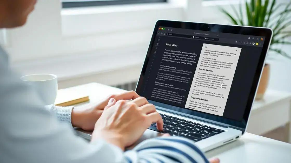 revisão e atualização para manter o conteúdo claro e atual