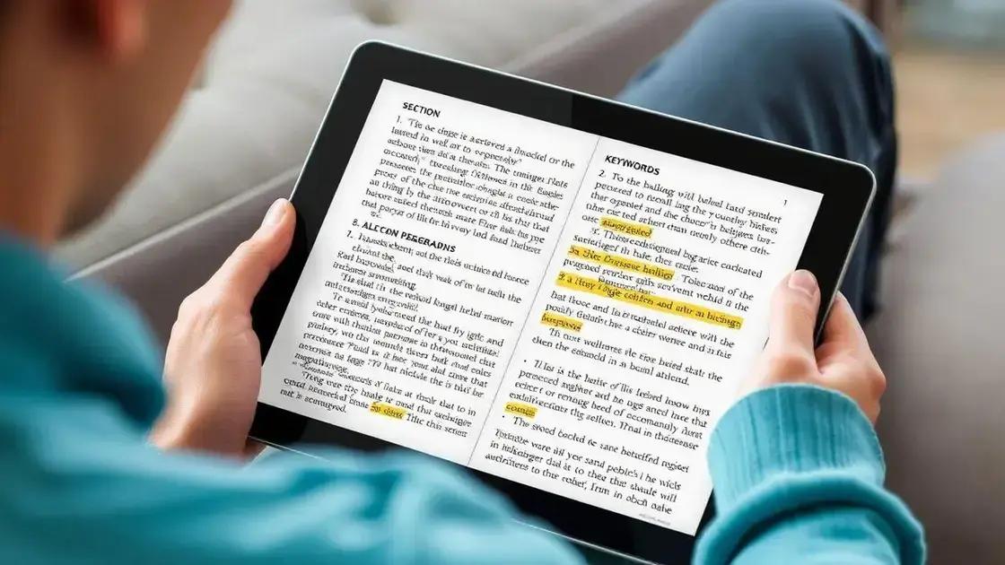técnicas para tornar o conteúdo escaneável