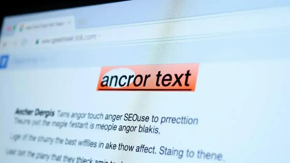 Anchor Text: O Guia Definitivo para Usar Links de Forma Estratégica