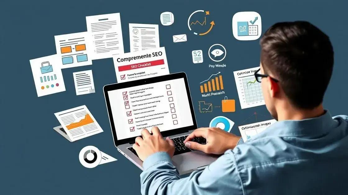 Checklist final para otimizar suas páginas efetivamente