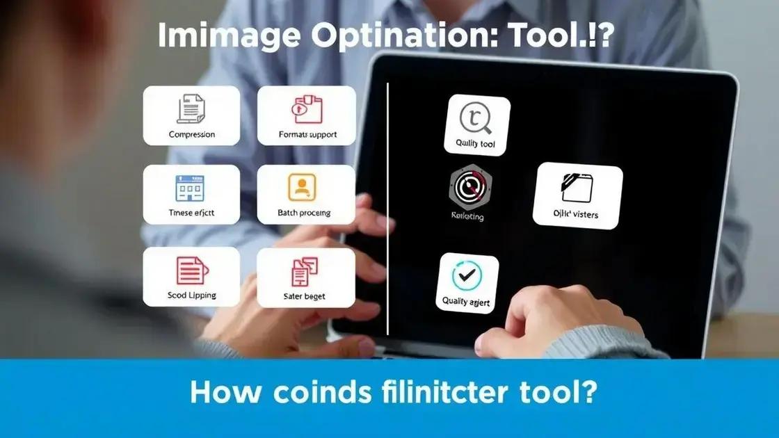 Como escolher a ferramenta certa para otimizar imagens