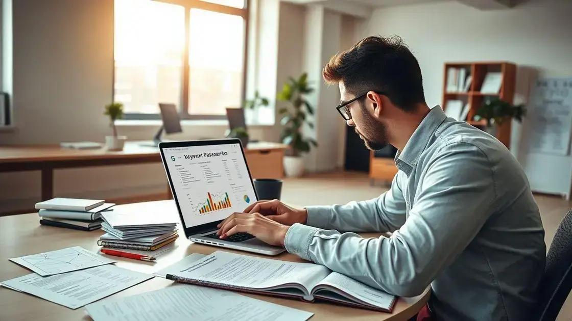 Como escolher palavras-chave para seus intertítulos