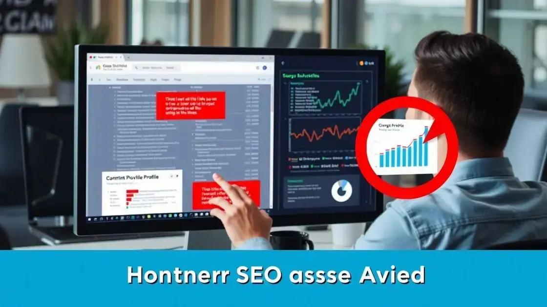 como evitar erros comuns em link building regional
