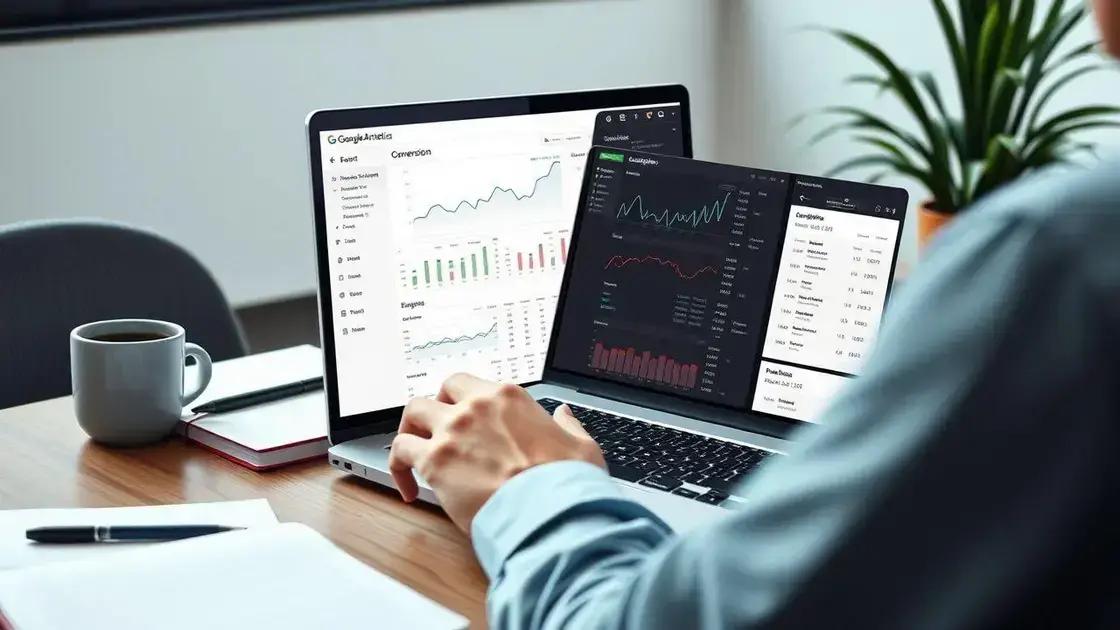 Configurando metas e eventos para medir resultados no blog