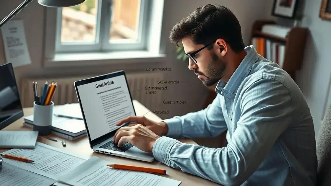 Cuidados para evitar erros comuns em guest posts