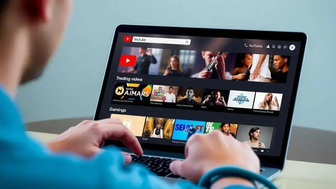 Entenda o que é a aba explorar do YouTube