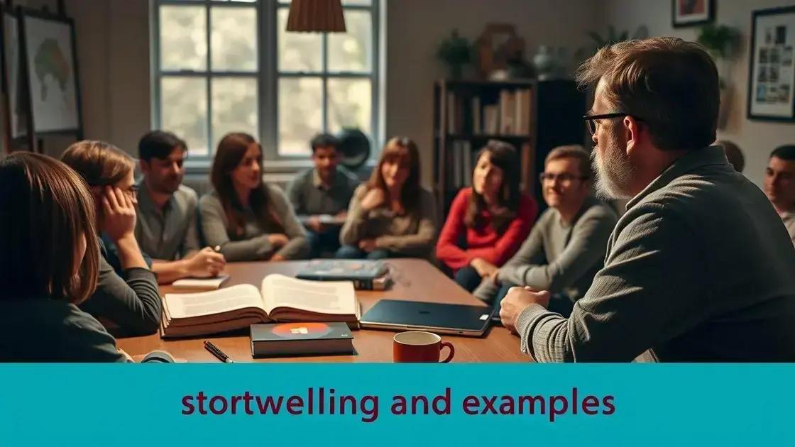 Incorpore histórias e exemplos para engajar