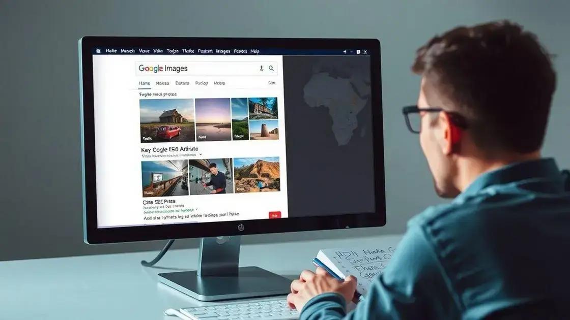 o que é o google images ranking e por que importa