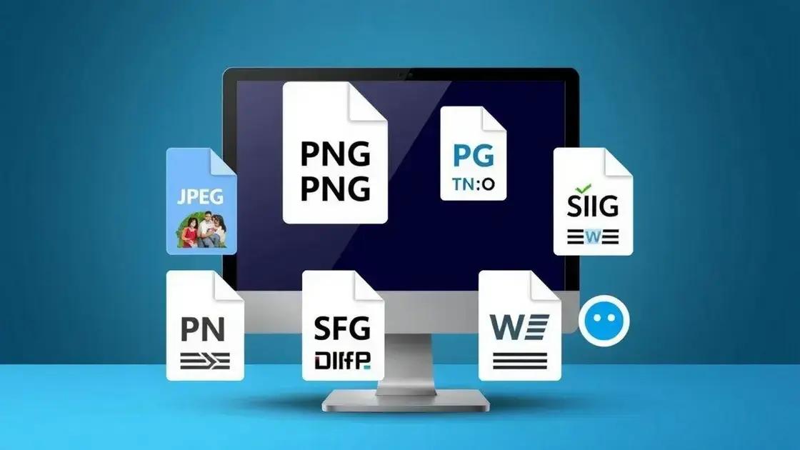 Principais formatos de imagem e quando usar cada um