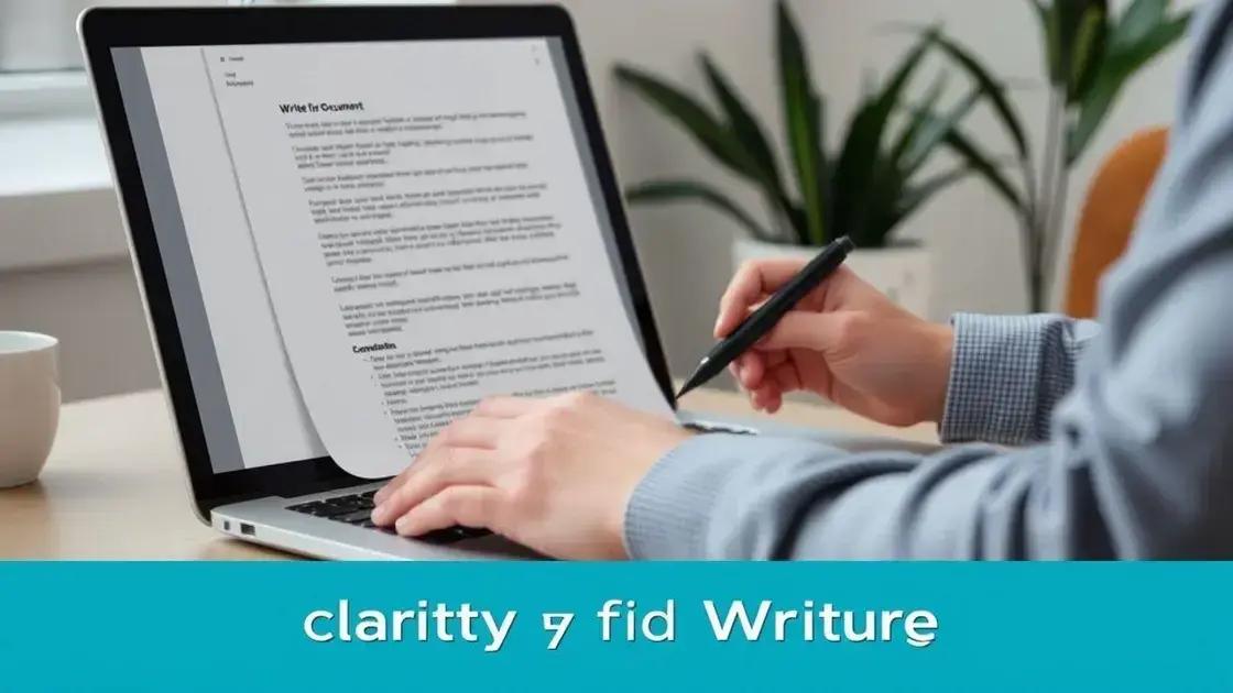 Revise com foco em fluidez e clareza