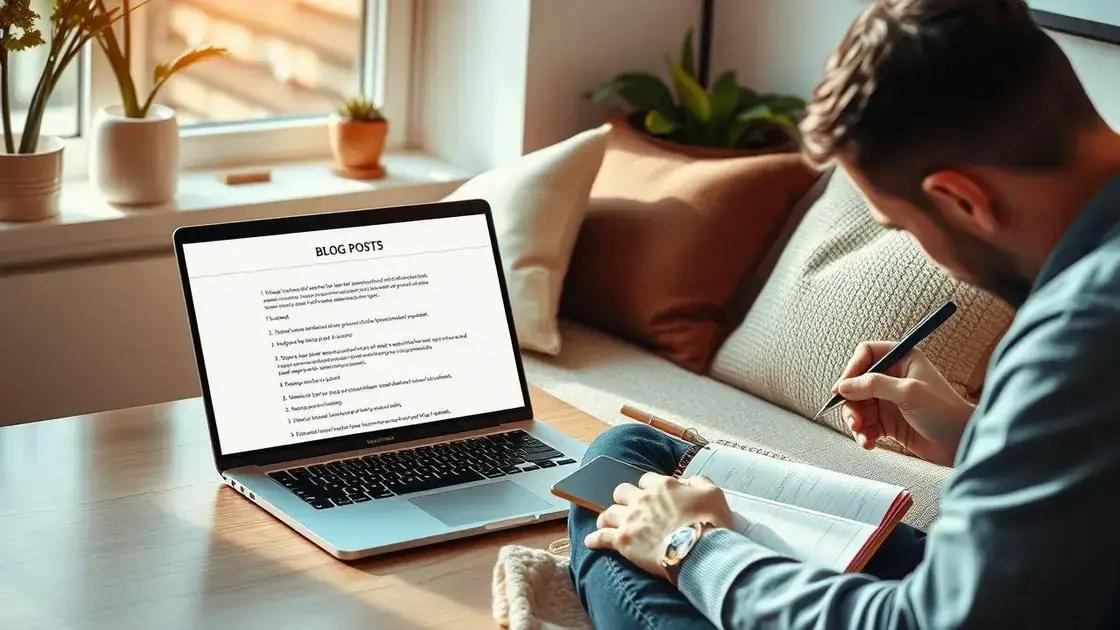 a estrutura ideal para escrever artigos em lista