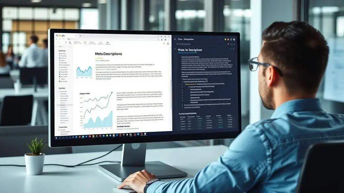 Ajuste títulos e descrições para atrair o algoritmo