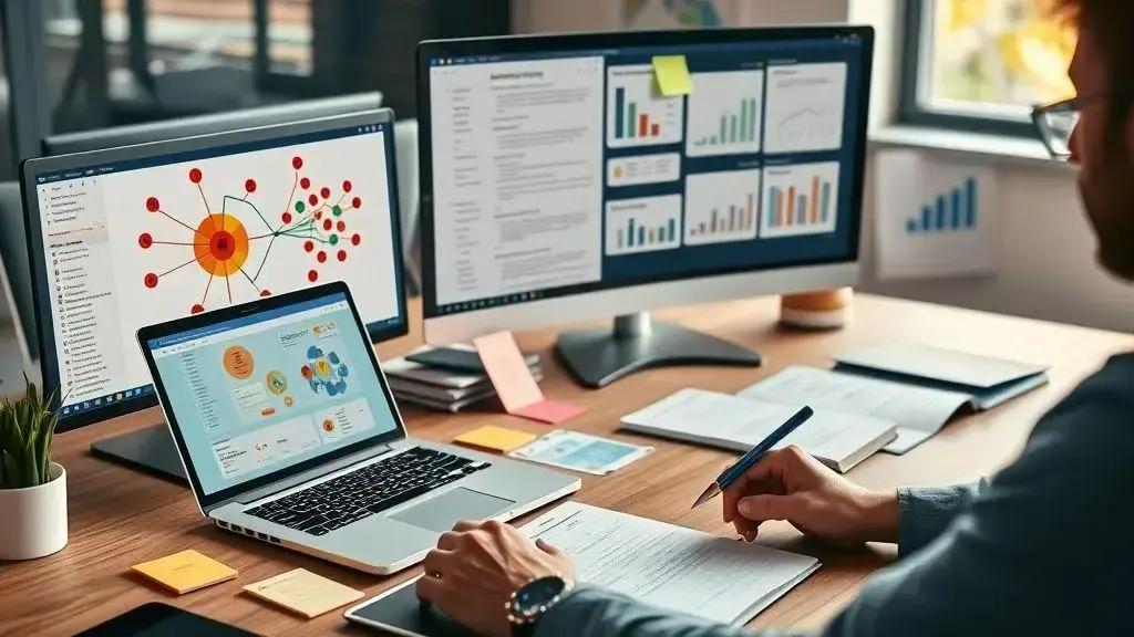 Como a IA ajuda a mapear temas, intenções e palavras-chave de cauda longa