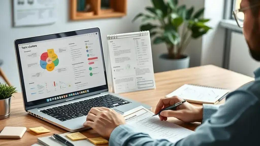 Como Criar Clusters de Conteúdo Usando Inteligência Artificial