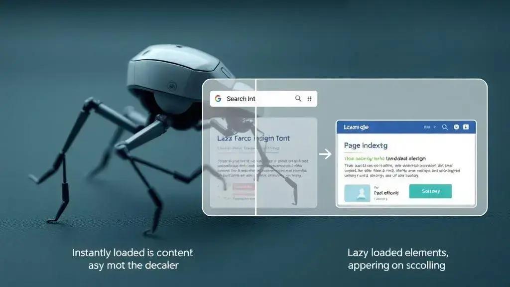 Impactos do lazy loading na indexação de páginas