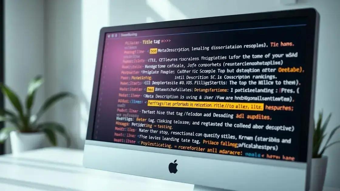 Meta Tags Essenciais: Quais Realmente Importam em 2025 para Seu SEO