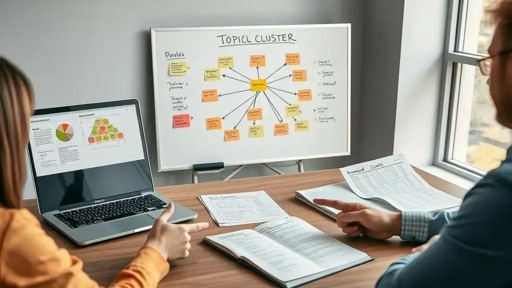 O que é um cluster de conteúdo e por que importa para o SEO