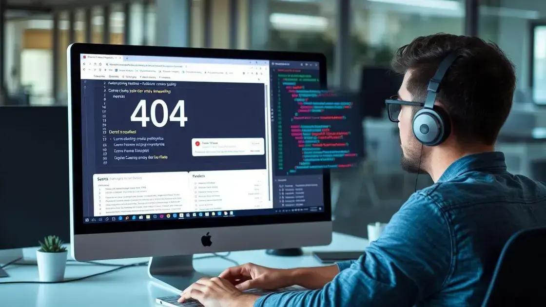 redirecionamentos, erros 404 e outras correções técnicas