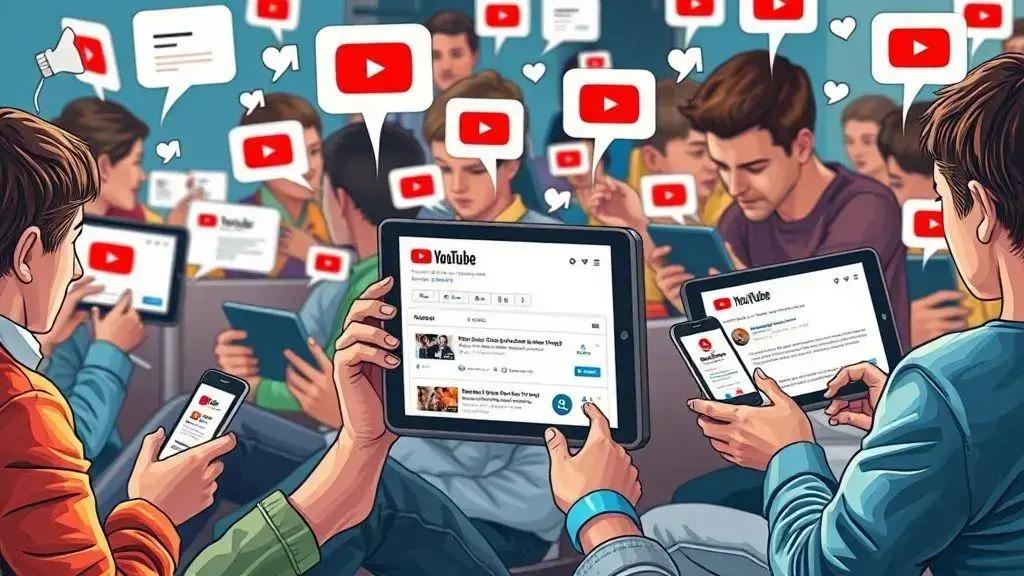 YouTube Community Engagement: Como Métricas de Interação Afetam Rankings